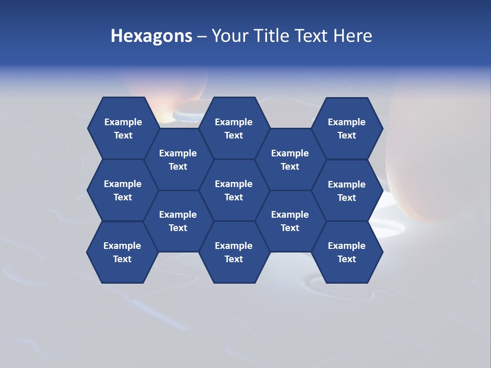 Solution Game Closeup PowerPoint Template