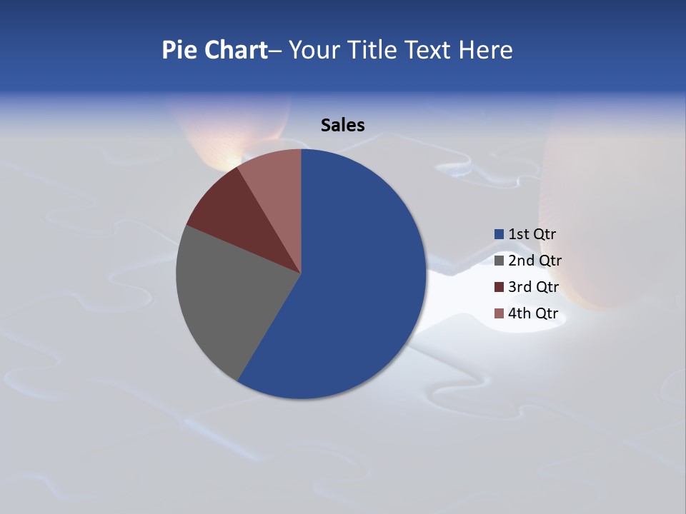 Solution Game Closeup PowerPoint Template