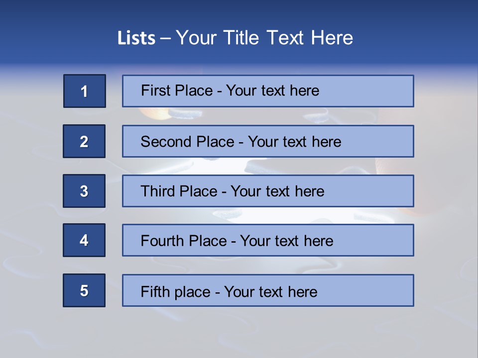 Solution Game Closeup PowerPoint Template