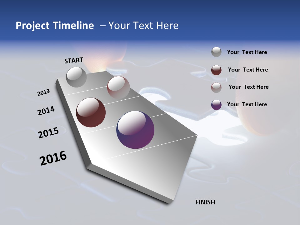 Solution Game Closeup PowerPoint Template