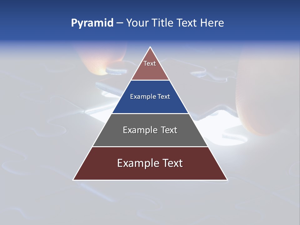 Solution Game Closeup PowerPoint Template
