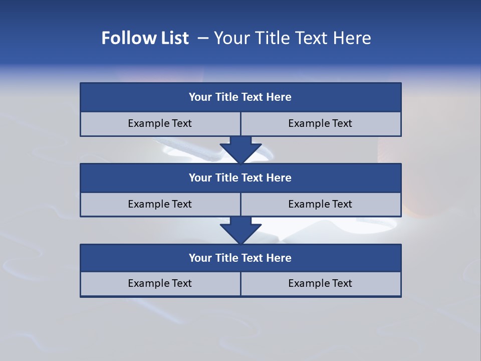 Solution Game Closeup PowerPoint Template