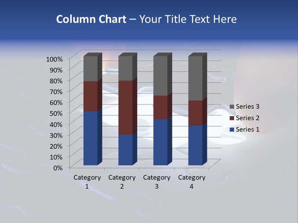 Solution Game Closeup PowerPoint Template
