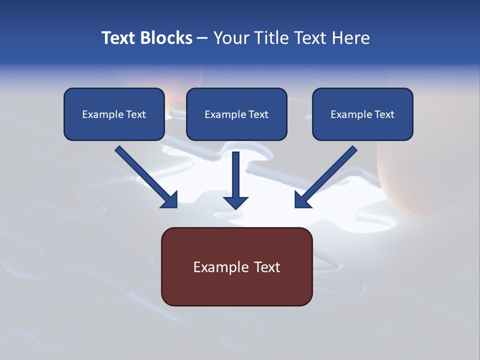 Solution Game Closeup PowerPoint Template