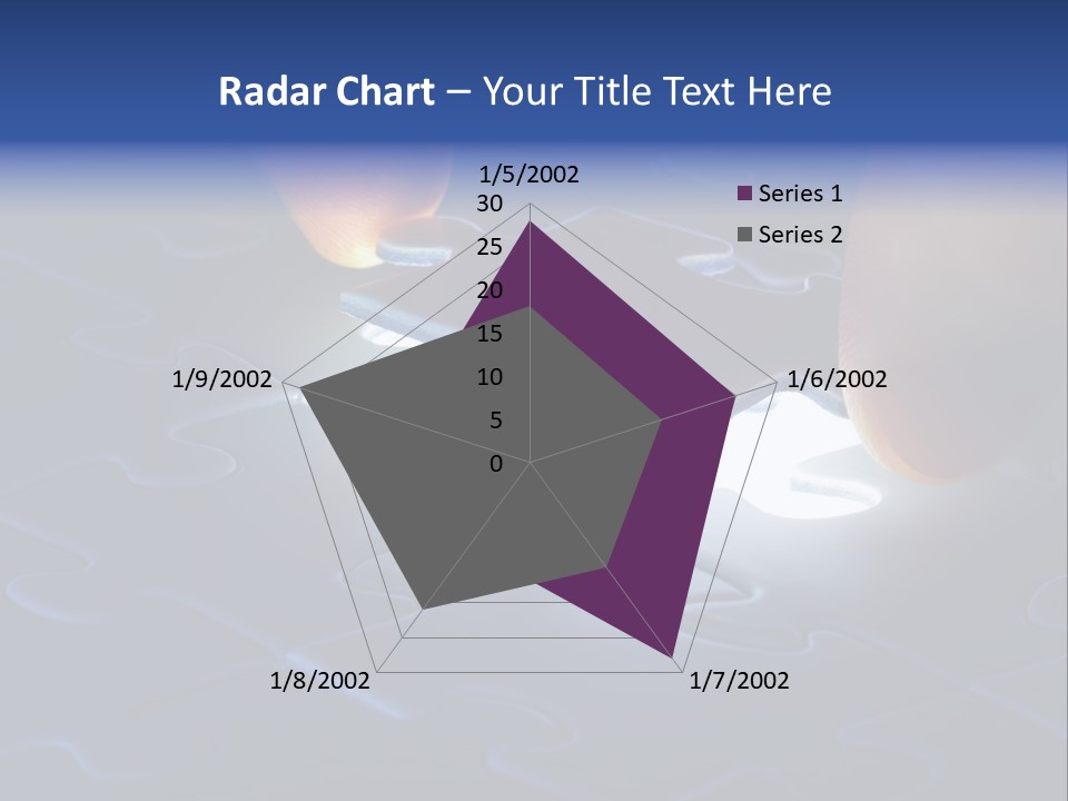Solution Game Closeup PowerPoint Template