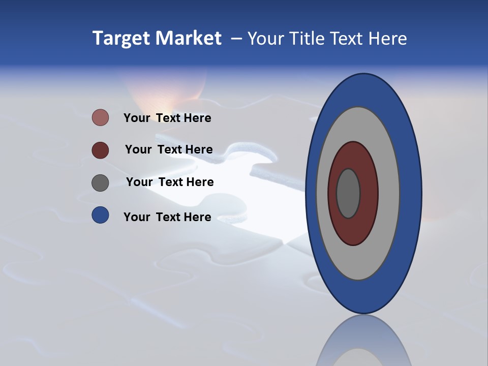 Solution Game Closeup PowerPoint Template