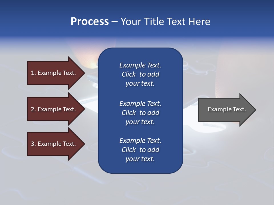 Solution Game Closeup PowerPoint Template