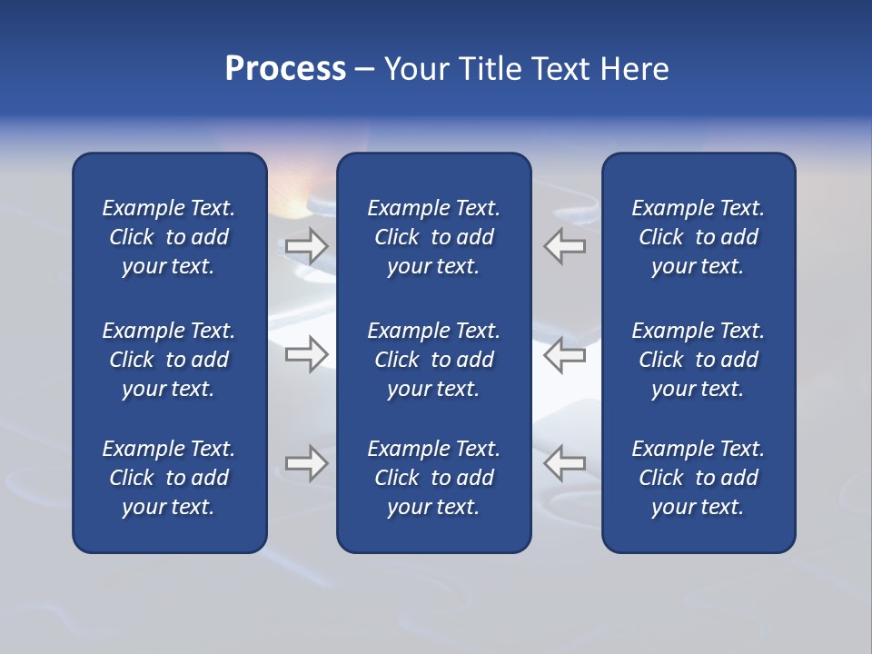 Solution Game Closeup PowerPoint Template