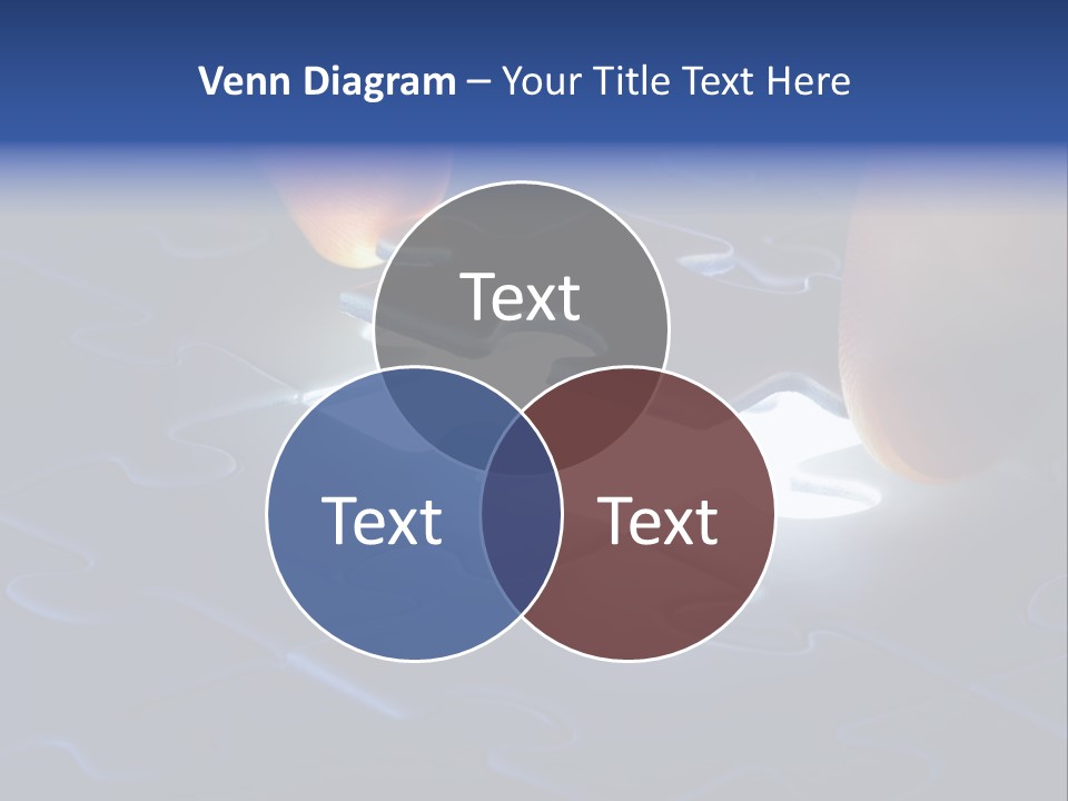 Solution Game Closeup PowerPoint Template