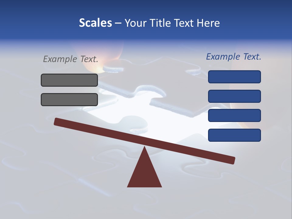 Solution Game Closeup PowerPoint Template