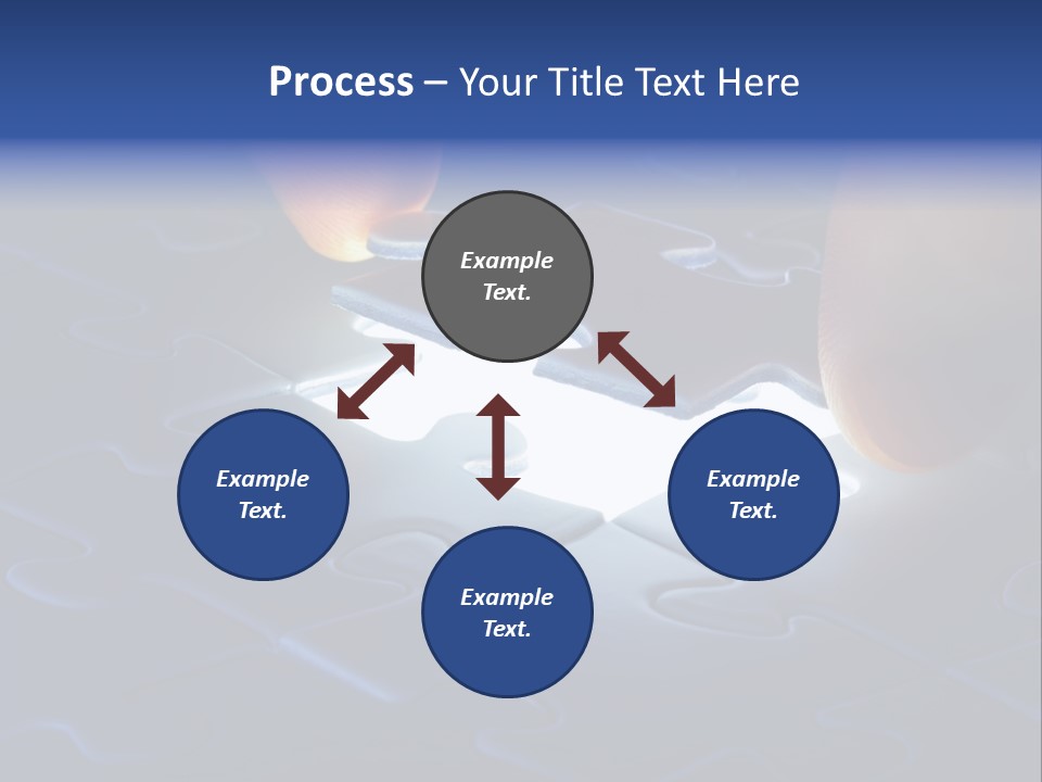Solution Game Closeup PowerPoint Template