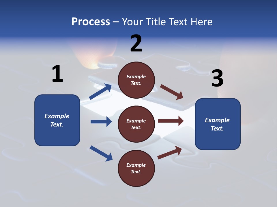 Solution Game Closeup PowerPoint Template