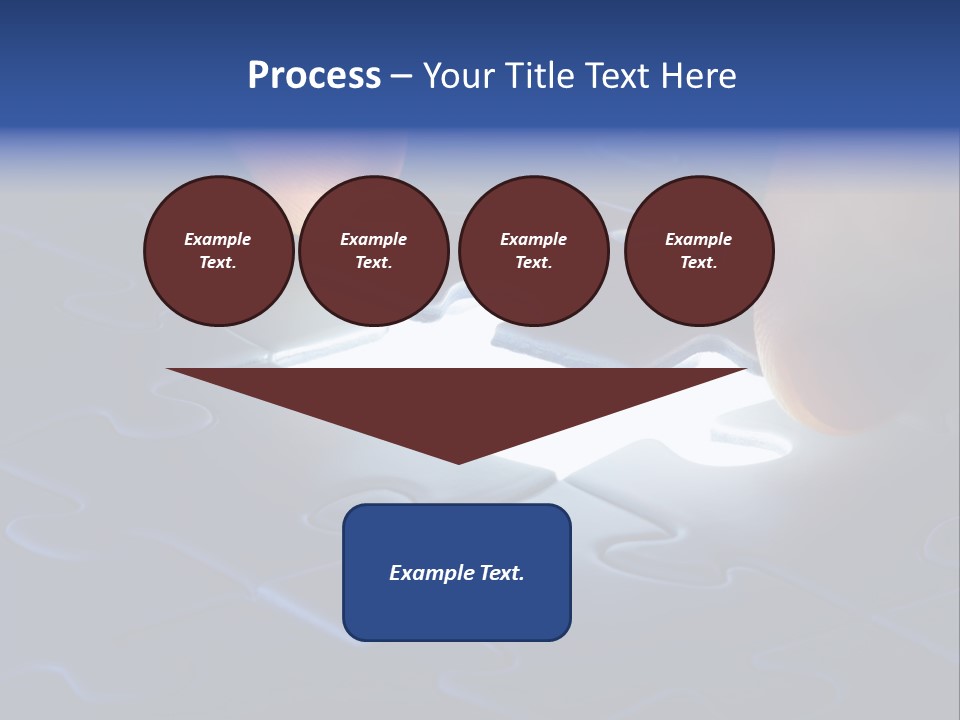 Solution Game Closeup PowerPoint Template