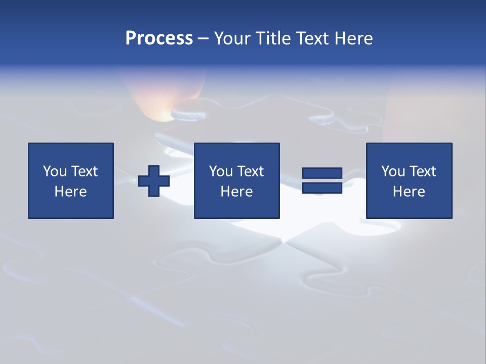 Solution Game Closeup PowerPoint Template