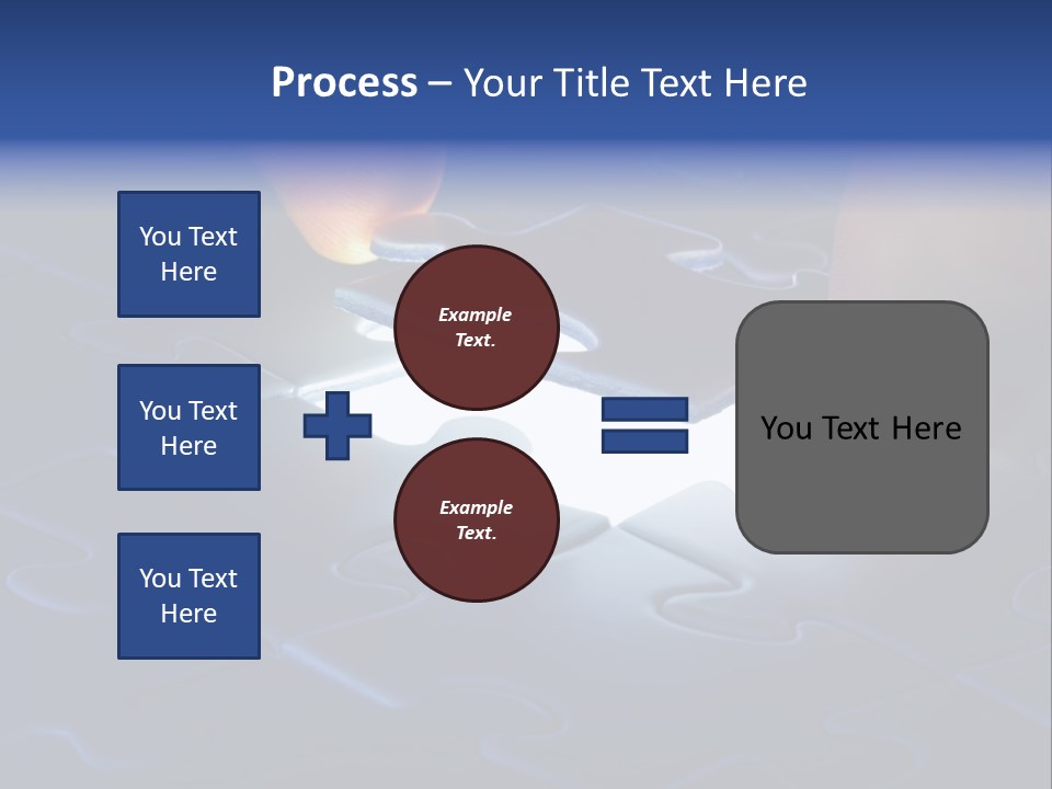Solution Game Closeup PowerPoint Template