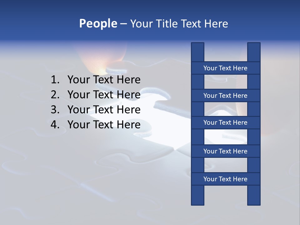 Solution Game Closeup PowerPoint Template