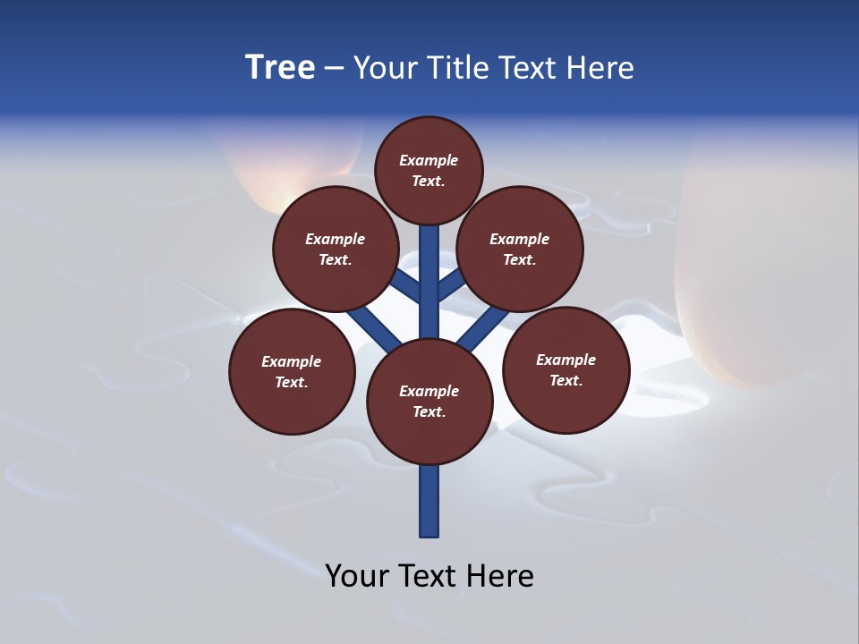 Solution Game Closeup PowerPoint Template