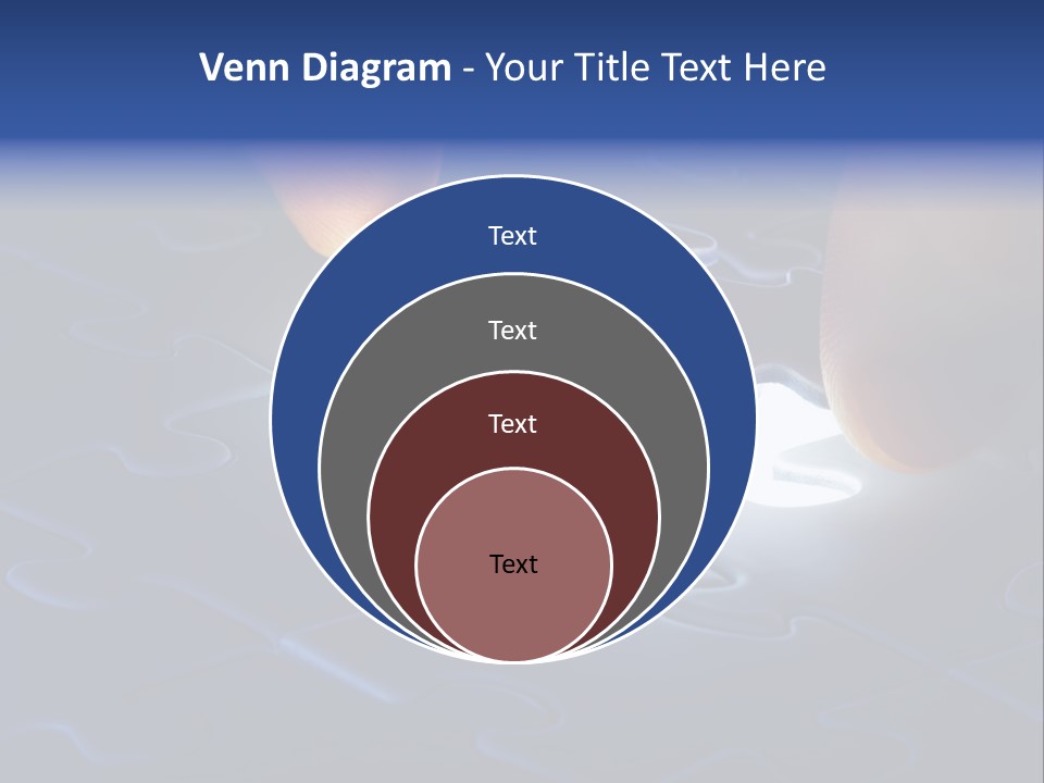 Solution Game Closeup PowerPoint Template