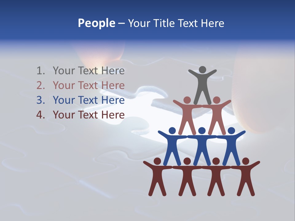 Solution Game Closeup PowerPoint Template