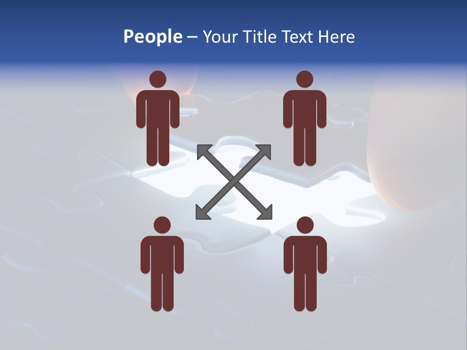 Solution Game Closeup PowerPoint Template