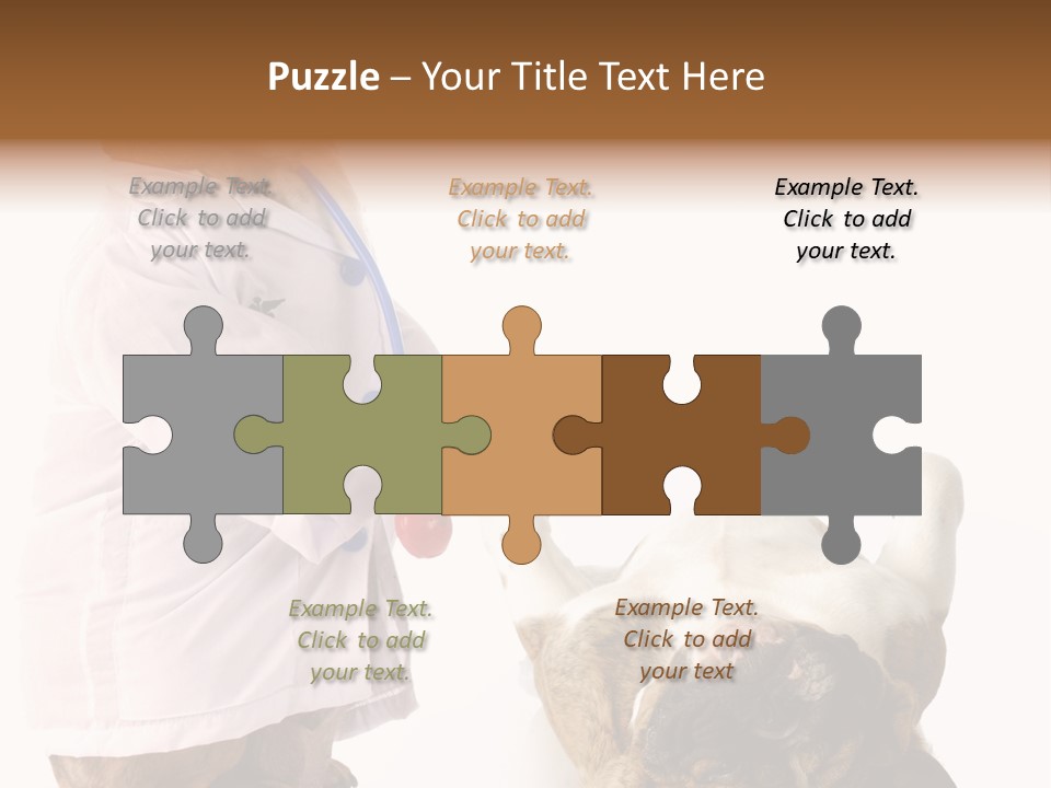 Examination Costume Jacket PowerPoint Template