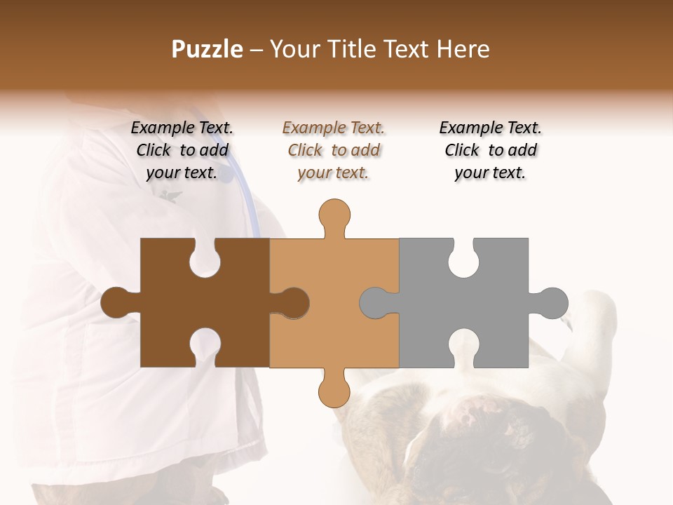 Examination Costume Jacket PowerPoint Template