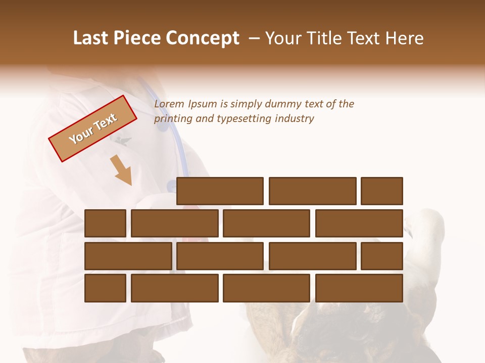 Examination Costume Jacket PowerPoint Template