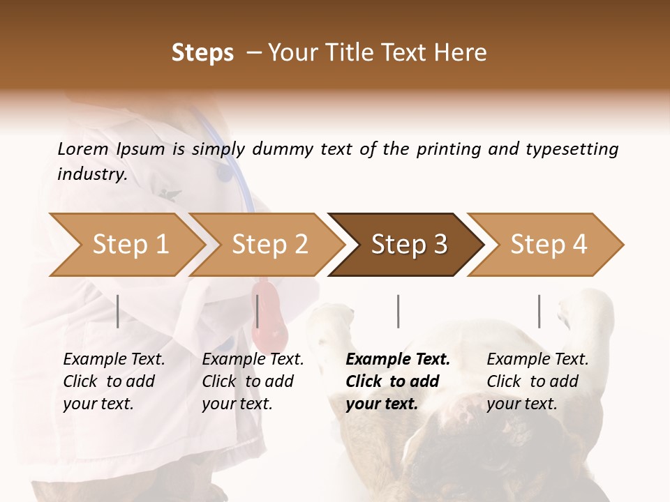 Examination Costume Jacket PowerPoint Template