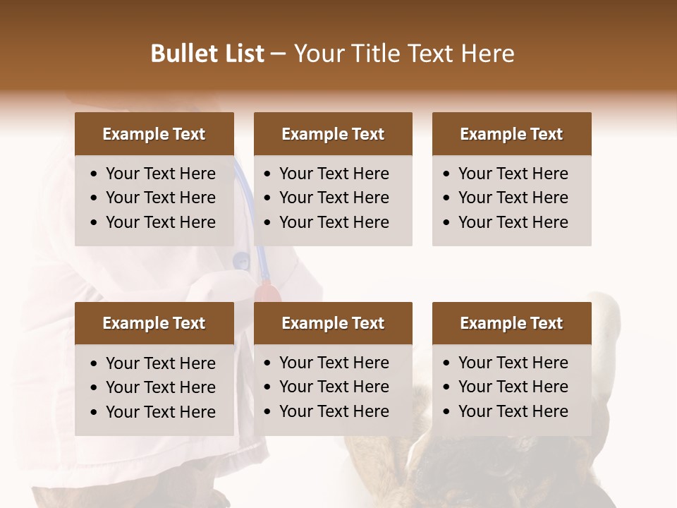 Examination Costume Jacket PowerPoint Template