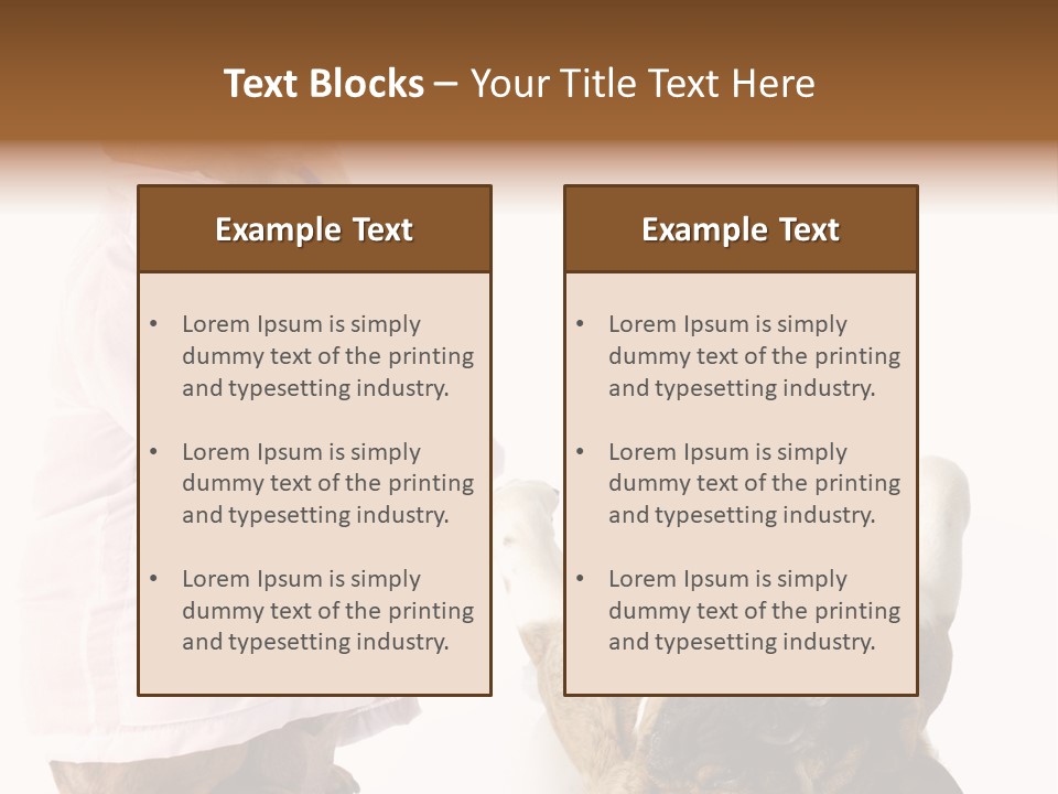 Examination Costume Jacket PowerPoint Template