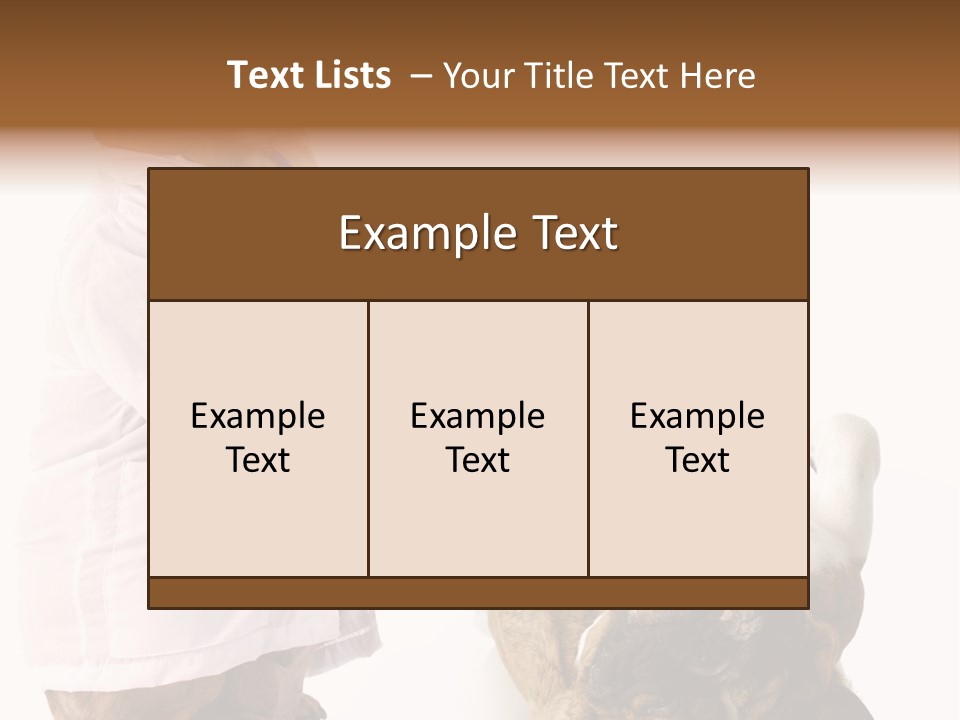 Examination Costume Jacket PowerPoint Template