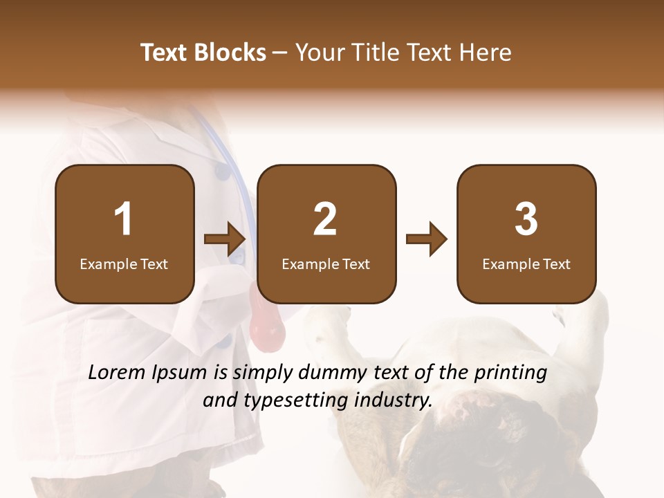 Examination Costume Jacket PowerPoint Template