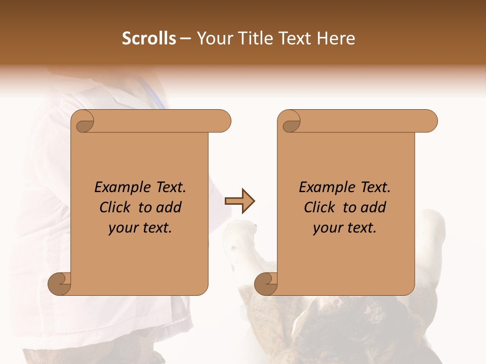 Examination Costume Jacket PowerPoint Template