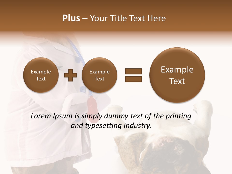 Examination Costume Jacket PowerPoint Template