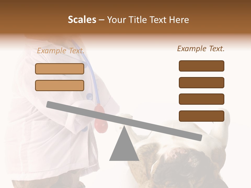 Examination Costume Jacket PowerPoint Template