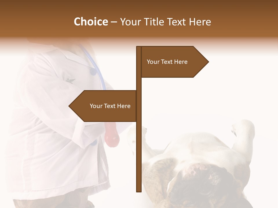 Examination Costume Jacket PowerPoint Template