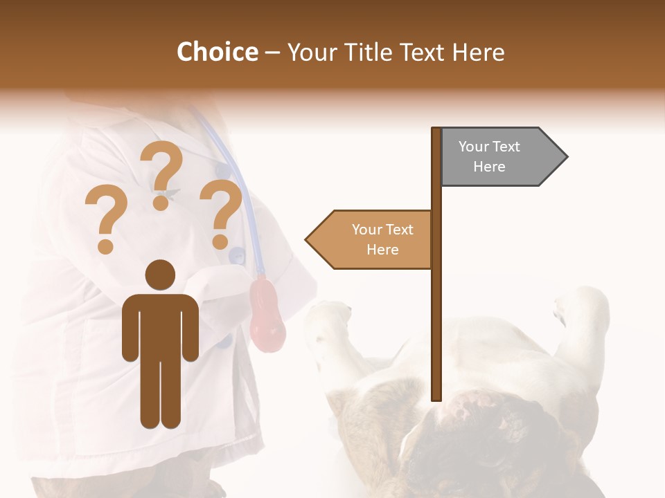 Examination Costume Jacket PowerPoint Template