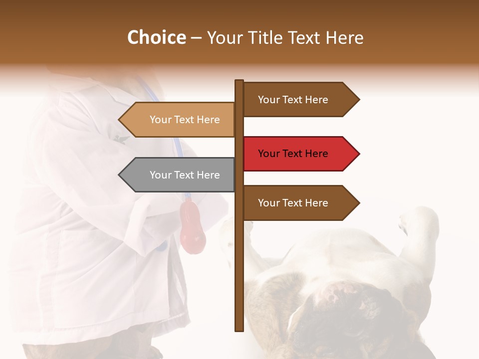 Examination Costume Jacket PowerPoint Template