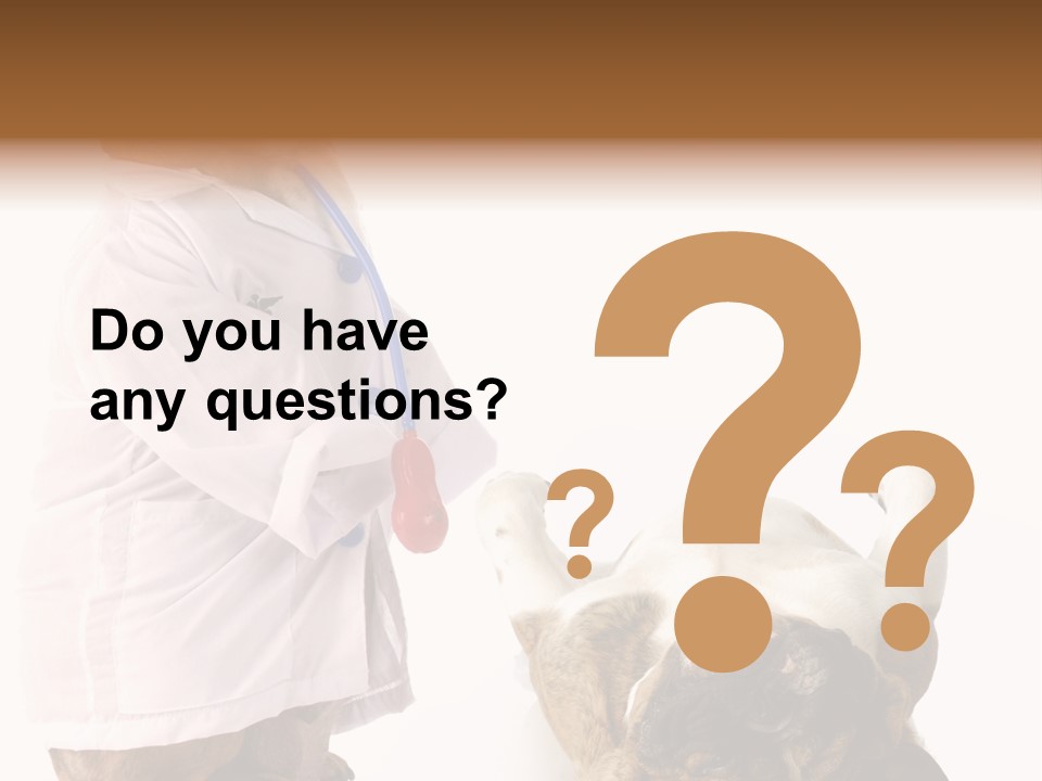 Examination Costume Jacket PowerPoint Template