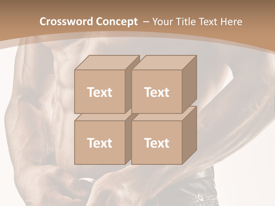 Muscular Body PowerPoint Template