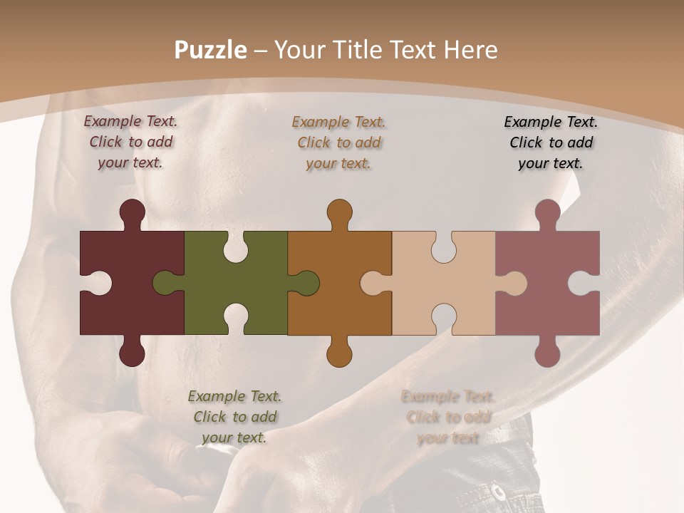 Muscular Body PowerPoint Template