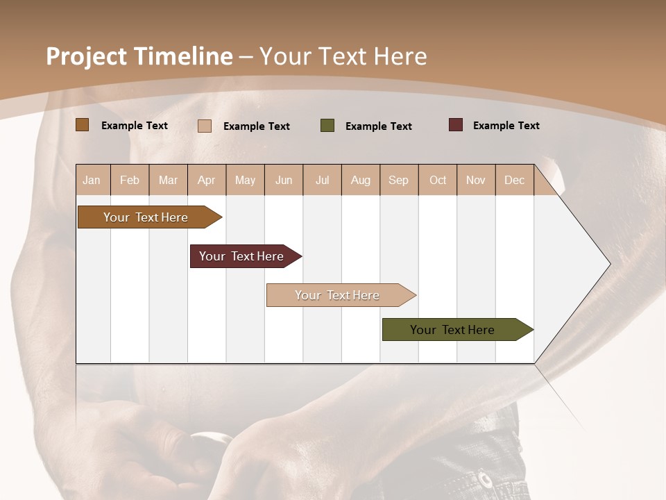 Muscular Body PowerPoint Template