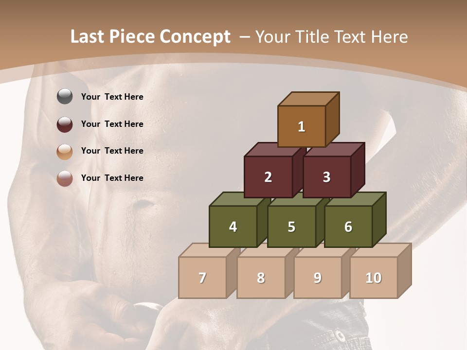 Muscular Body PowerPoint Template