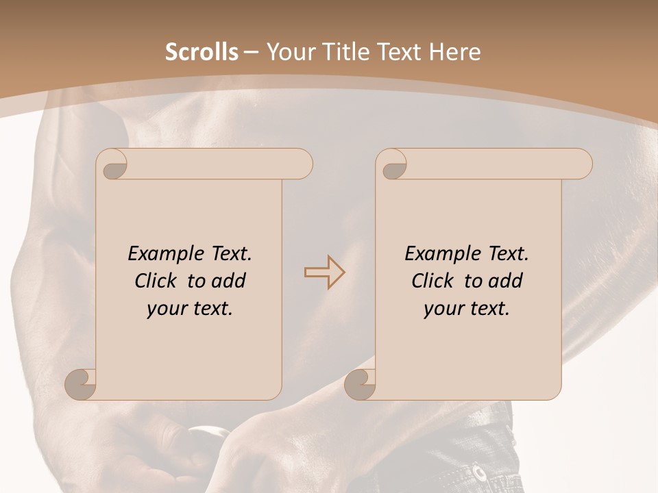 Muscular Body PowerPoint Template