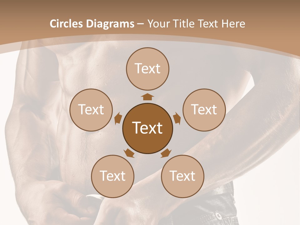 Muscular Body PowerPoint Template