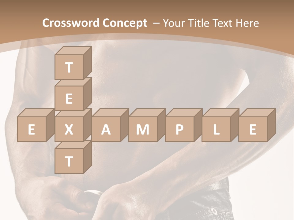 Muscular Body PowerPoint Template