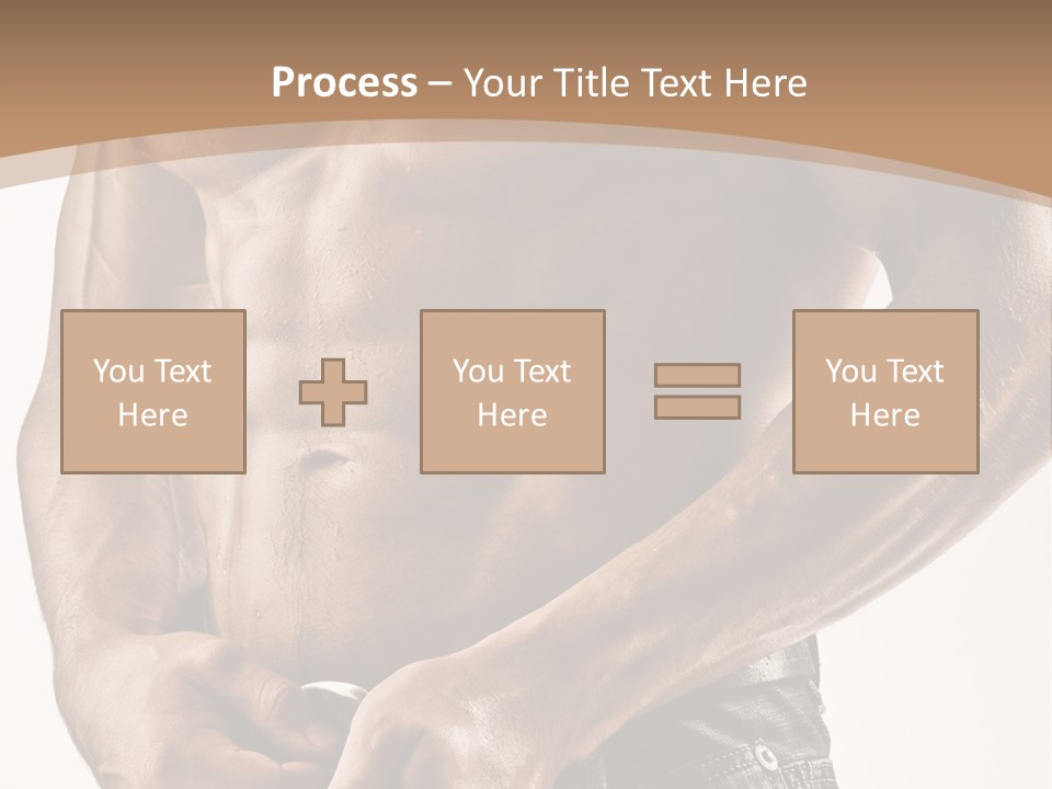 Muscular Body PowerPoint Template