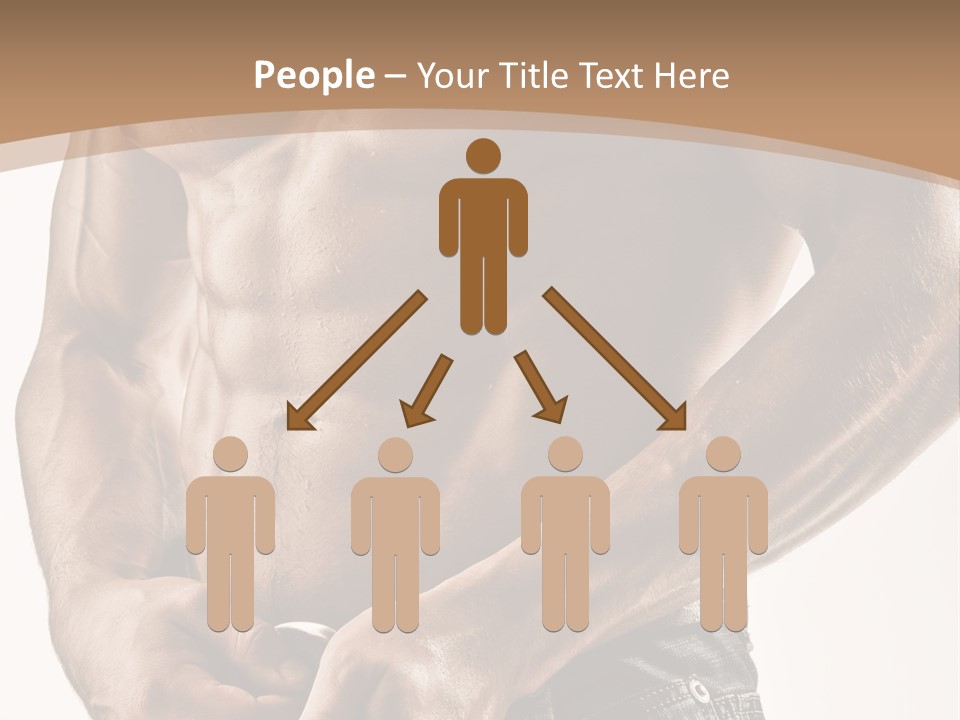 Muscular Body PowerPoint Template