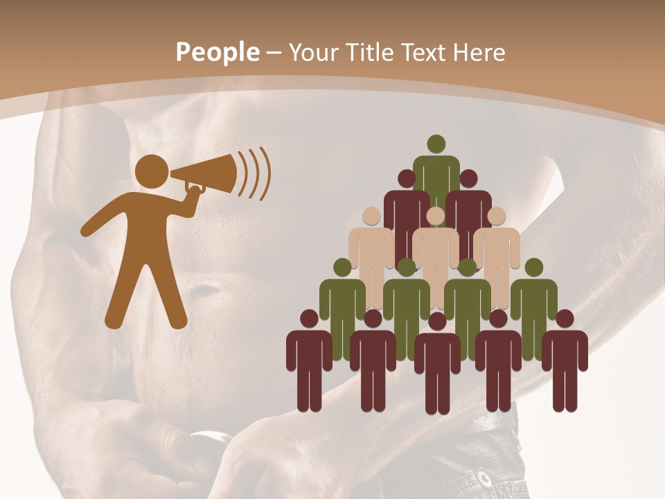 Muscular Body PowerPoint Template