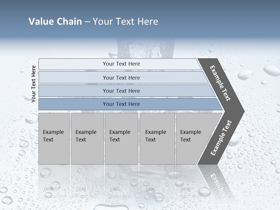 Ice Cocktail Rocks PowerPoint Template
